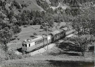 CPSM SUISSE "Inden" TRAIN / TRAMWAY