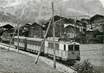 CPSM SUISSE "Inden" TRAIN / TRAMWAY