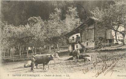 CPA FRANCE 73 "Chalets de Savoie"