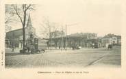 94 Val De Marne   CPA FRANCE 94 "Charenton, place de l'Eglise et rue de Paris"