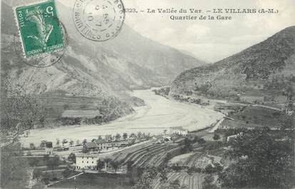 CPA FRANCE 06 "Le Villars, Vallée du Var, Quartier de la Gare"