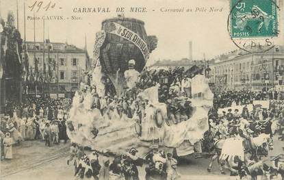 CPA FRANCE 06 "Nice, Carnaval, Polaire"