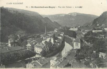 CPA FRANCE 01 "St Rambert en Bugey, Vue des Usines"