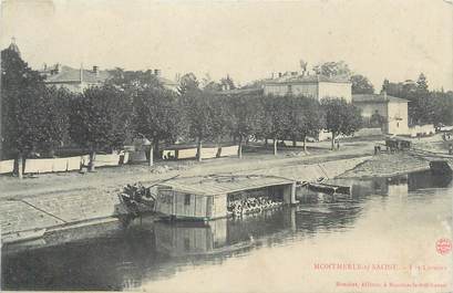 CPA FRANCE 01 "Montmerle sur Saone, Les Lavoirs"