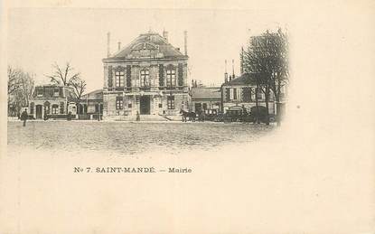   CPA FRANCE 94 "Saint Mandé, la mairie"