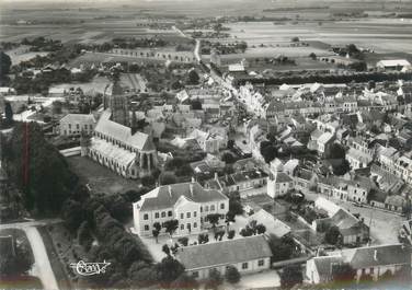 CPSM FRANCE 45 "Neuville aux Bois, Ecoles, Eglise"