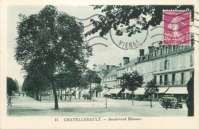 CPA FRANCE 86 "Chatellerault, Bd Blossac"