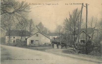 CPA FRANCE 88 "La Pecherie, La Guerre dans les Vosges"
