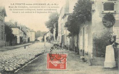 CPA FRANCE 77 "La Ferté sous Jouarre, Rue de Condez"