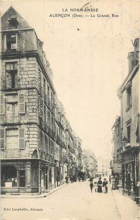 CPA FRANCE 61 " Alençon, La Grande Rue"