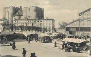 79 Deux SÈvre CPA FRANCE 79 "Niort, Donjon et Place du Marché"