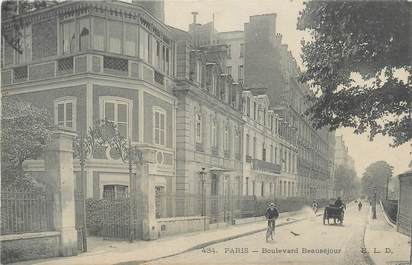 CPA FRANCE 75 "Paris 16ème, Boulevard Beauséjour"