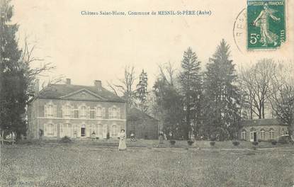 CPA FRANCE 10 "Mesnil St Père, Chateau Saint Blaise"