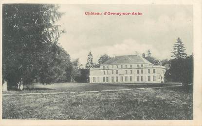 CPA FRANCE 10 "Ormoy sur Aube, Chateau"