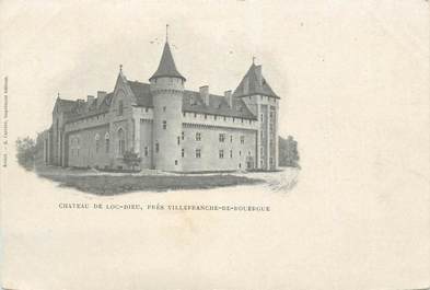 CPA FRANCE 12 "Villefranche de Rouergue, Château de Loc-Dieu"