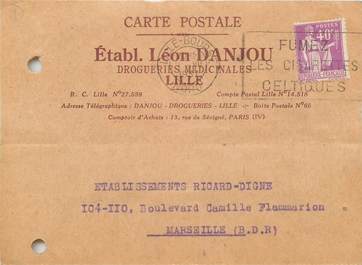 CPA FRANCE 59 "Lille, Etablissement Léon DANJOU, Droguerie"