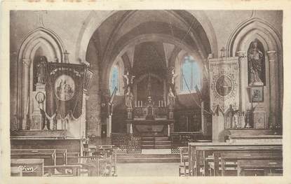 CPA FRANCE 58 "St Martin d'Heuille, Intérieur de l'Eglise"