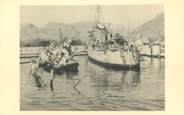 Bateau PHOTO DU SABORDAGE DE LA FLOTTE A TOULON 1942 / CATASTROPHE / MARINE MILITAIRE