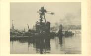 Bateau PHOTO DU SABORDAGE DE LA FLOTTE A TOULON 1942 / CATASTROPHE / MARINE MILITAIRE