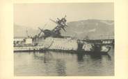 Bateau PHOTO DU SABORDAGE DE LA FLOTTE A TOULON 1942 / CATASTROPHE / MARINE MILITAIRE