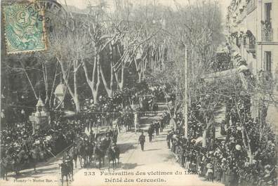 CPA MARINE MILITAIRE "Explosion du IENA, 12 mars 1907, Toulon"