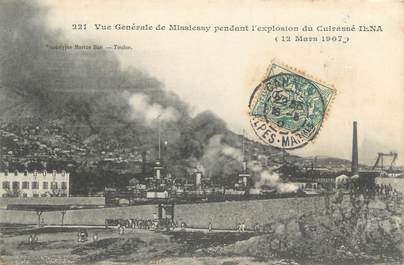 CPA MARINE MILITAIRE "Explosion du IENA, 12 mars 1907, Toulon"