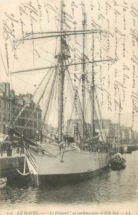 CPA POLAIRE / BATEAU LE FRANCAIS de CHARCOT