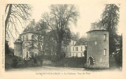   CPA FRANCE 91 "Savigny sur Orge, le chateau"