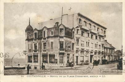 CPA FRANCE 50 "Coutainville, Hotel de la Plage"