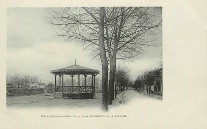   CPA FRANCE 92 "Villeneuve la Garenne, quai d'Asnières, le Kiosque"