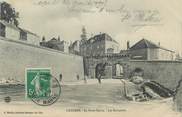 52 Haute Marne CPA FRANCE 52 "Langres, La Porte Neuve, Les Remparts"