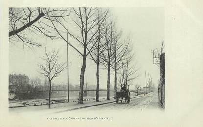   CPA FRANCE 92 "Villeneuve la Garenne, quai d'Argenteuil"