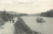 54 Meurthe Et Moselle CPA FRANCE 54 "Marbache, La Moselle et le Pont" PENICHE