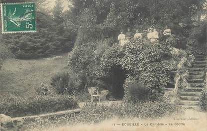 CPA FRANCE 36 "Ecueillé, Le Camélia, La Grotte"
