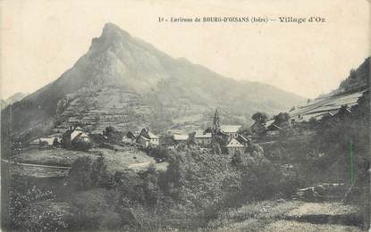 CPA FRANCE 38 "Village d'Oz, Environs de Bourg d'Oisans"