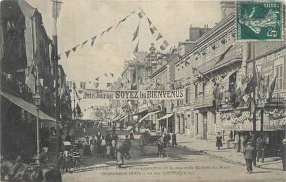 CPA FRANCE 44 "St Nazaire, Fête d'inauguration, Septembre 1907"