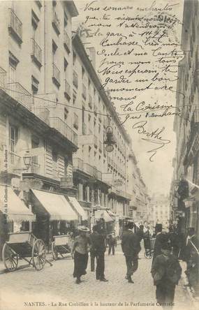 CPA FRANCE 44 "Nantes, Rue Crebillon"