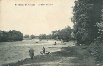 CPA FRANCE 45 "St Hilaire St Mesmin, , les bords du Loiret".