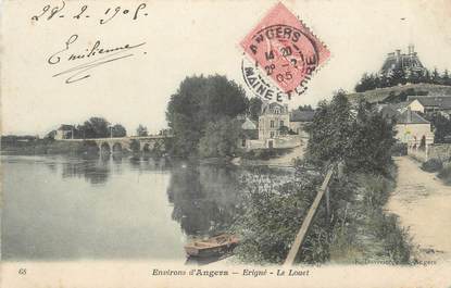 CPA FRANCE 49 "Erigné, Environs d'Angers, Le Louet"