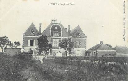 CPA FRANCE 49 "Epiré, Hospice et Ecole"