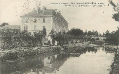 CPA FRANCE 49 "Brain sur l'Authion, Propriété de la Bodinière"