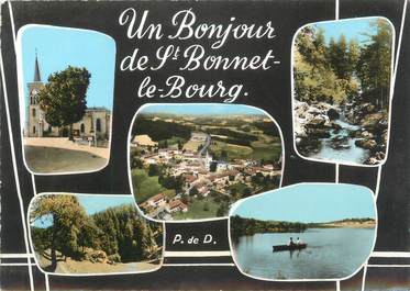 CPSM FRANCE 63 "St Bonnet le Bourg"
