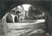 30 Gard CPSM FRANCE 30 "Sommières, Place du Marché, Les Arceaux"
