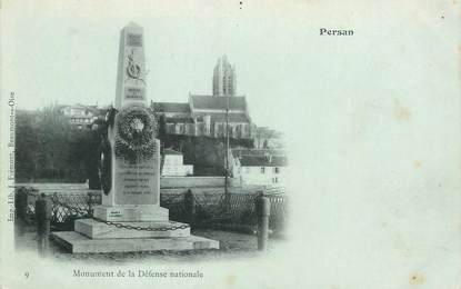   CPA FRANCE 95 "Persan, monument de la défense nationale"