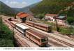 / CPSM FRANCE 04 "Croisement en gare de Thorame Haute" / TRAIN