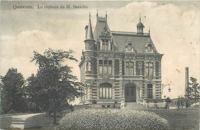 CPA BELGIQUE "Quiévrain, Chateau de M. Bataille"