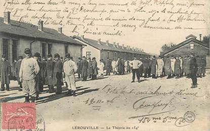 CPA FRANCE 55 "Lérouville, La théorie au 154e"