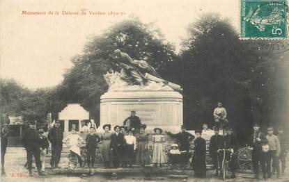 CPA FRANCE 55 "Verdun, Monument de la Défense de Verdun"