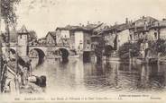 55 Meuse CPA FRANCE 55 "Bar Le Duc, Bords de l'Ornain et Pont Notre-Dame"