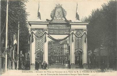 CPA FRANCE 55 "Bar Le Duc, Arc de Triomphe des Industriels, Banque Varin-Bernier"